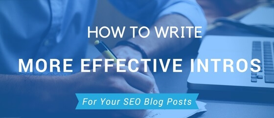 how to write blog post intros